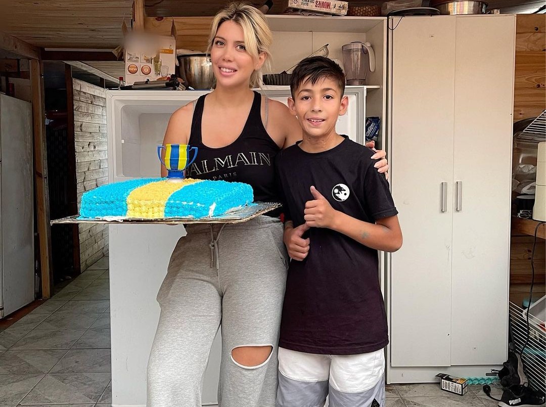 El encuentro más esperado: Wanda Nara visitó a Joaquín, el niño pastelero | Espectáculos