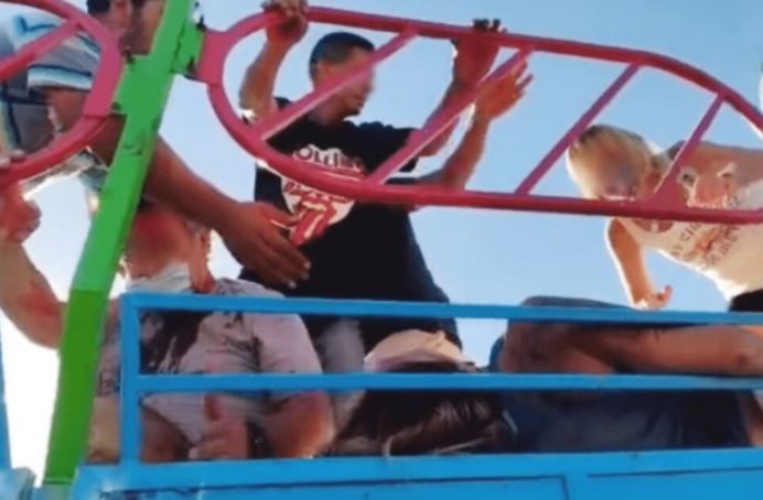 Susto en La Lucila del Mar: descarriló un juego de un parque de diversiones y hay siete heridos | Actualidad