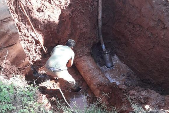 Sierras Chicas en alerta roja por rotura en acueducto | Córdoba