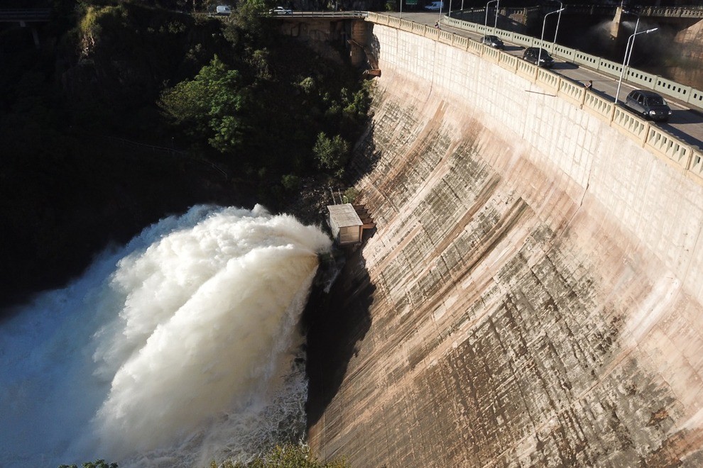 Reapareció la "cola de la novia" en el dique San Roque | Córdoba