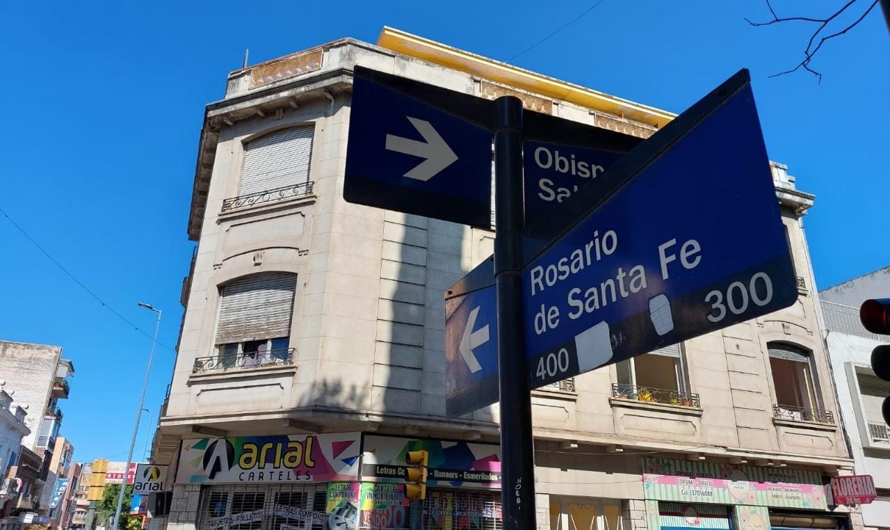 Desde mañana cambia el sentido de la calle Rosario de Santa Fe | Córdoba