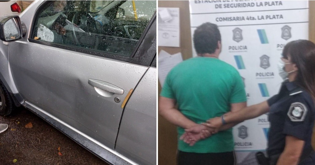 No pudo salir de su casa porque un auto le bloqueaba el garaje: lo dañó a patadas y lo detuvieron | Actualidad