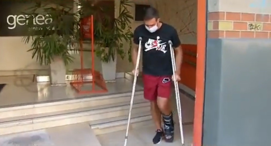 "Me rompí todo": Izquierdoz se sometió a los estudios lesionarse | Deportes
