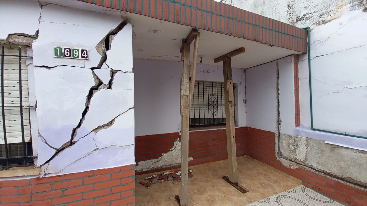 Una casa a punto de derrumbarse en Villa El Libertador | Córdoba
