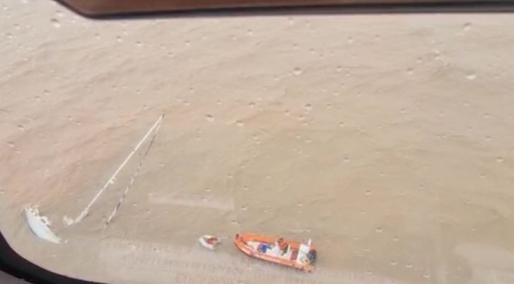 Emergencia en en el Río de la Plata: dos tripulantes de un velero fueron evacuados por Prefectura | Actualidad