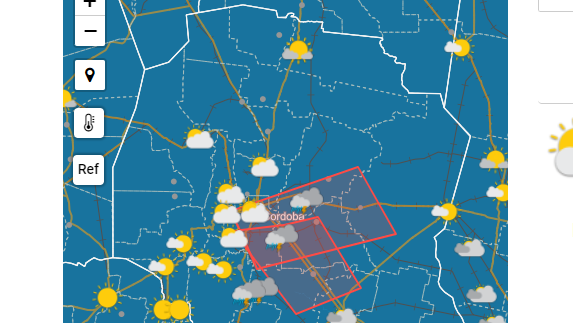 Alerta para Córdoba emitida por el SMN: Tormentas fuertes con lluvias intensas y ocasional caída de granizo | Córdoba