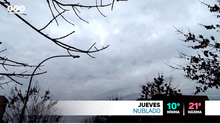 Nublado y húmedo, aumento de temperatura, máxima 21° | Córdoba