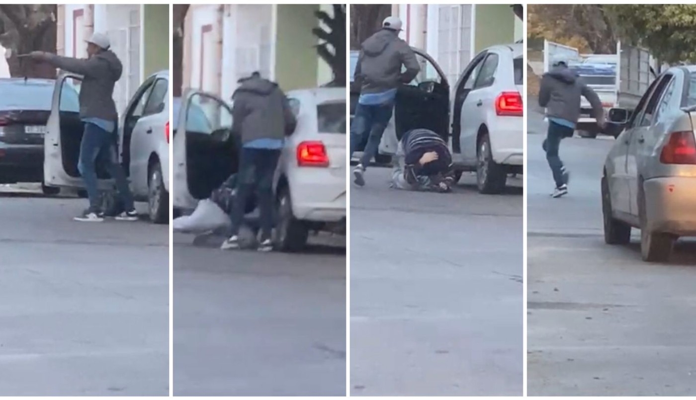 Video: Impactante robo a mano armada a plena luz del día en barrio San Vicente | Córdoba