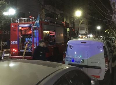 Un muerto al incendiarse un departamento en un edificio en Belgrano | Actualidad