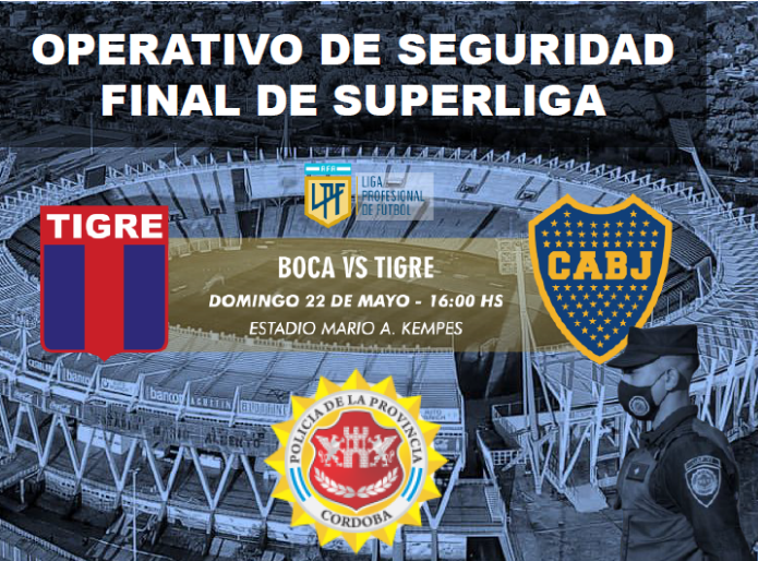 Se presentó el operativo de seguridad para la final en el Kempes | Córdoba