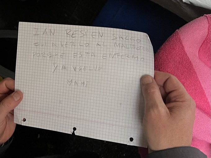 Apareció una carta que dejó la mamá de los niños abandonados | Córdoba