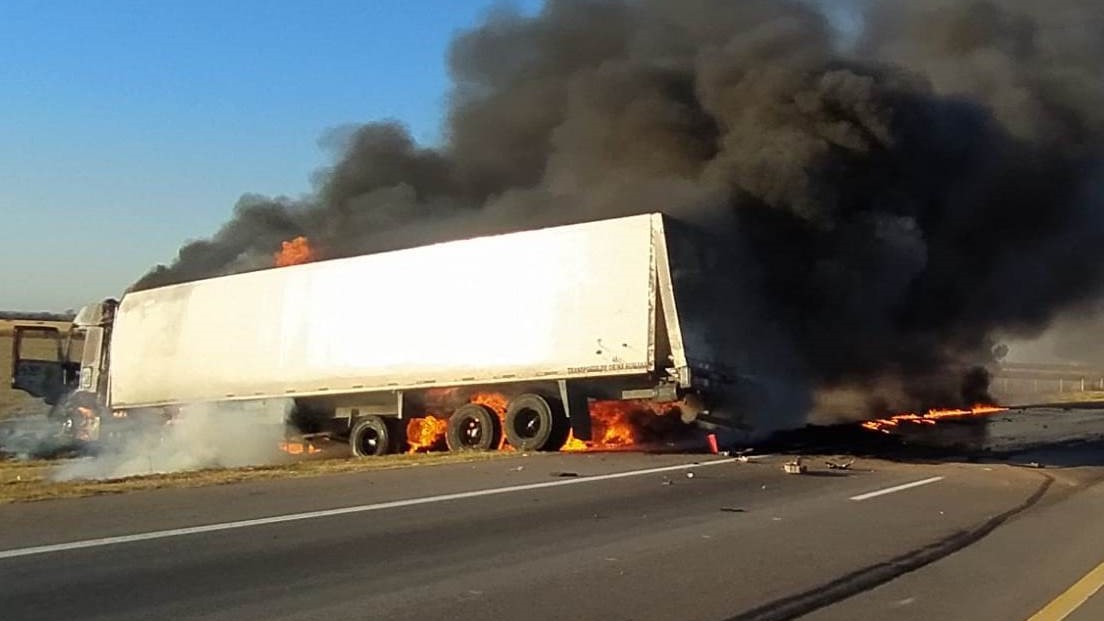 Choque en cadena en Colonia Caroya | Córdoba
