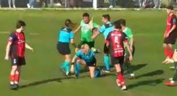 Habló la referí agredida en la liga de Gonzales Chaves: “Perdí el conocimiento y estuve con vómitos” | Deportes