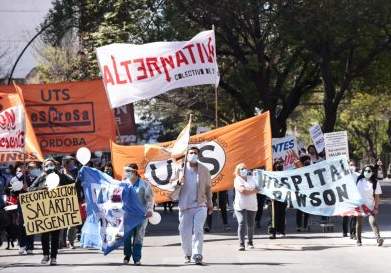 Trabajadores y trabajadoras de la salud se movilizan por salarios | Córdoba