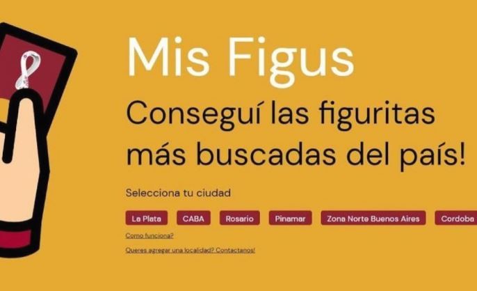 El hermano de Guzmán creó una app que te avisa dónde conseguir figuritas del Mundial | Actualidad
