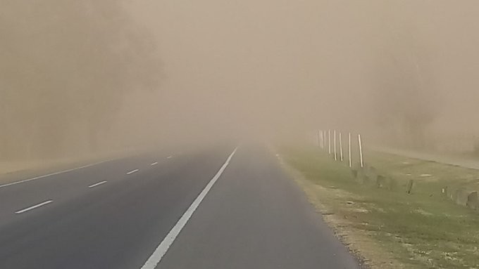 Corte de rutas por fuertes vientos en la provincia | Córdoba
