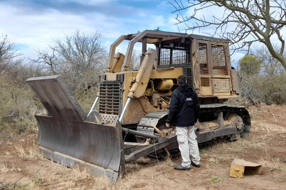 Frenaron un desmonte ilegal en Los Medanitos | Córdoba