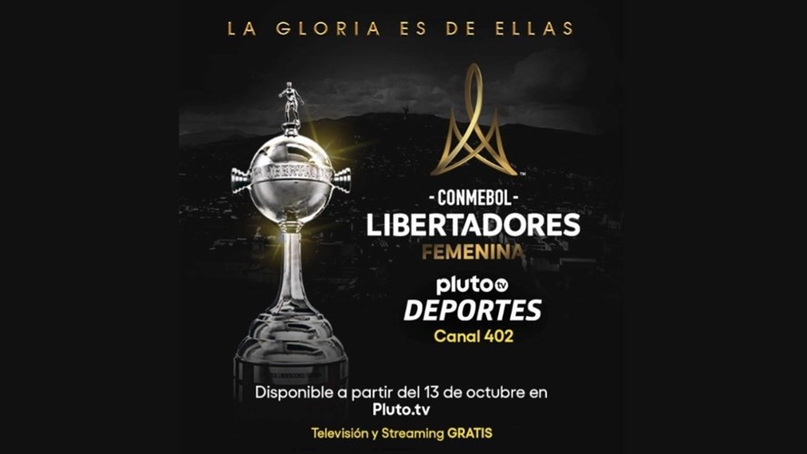 A partir de mañana Pluto TV transmite gratis la Conmebol Libertadores Femenina | Deportes