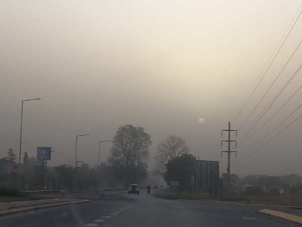 Viento y humo, rutas cortadas por escasa visibilidad | Córdoba