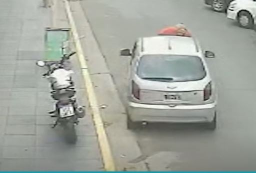 Día de furia en Santa Teresita: discutió y lo arrastró en el capot de su auto | Actualidad