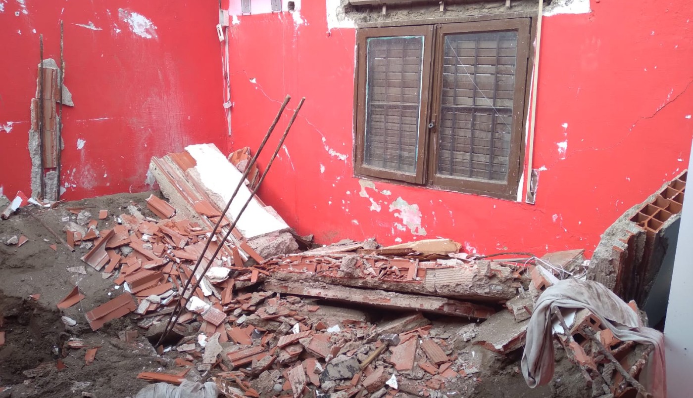 El techo de un comedor solidario se vino abajo y necesitan ayuda | Córdoba