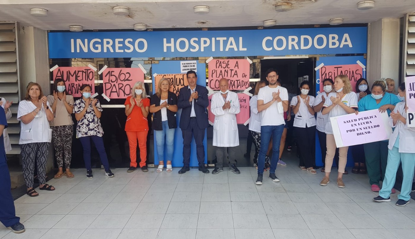 Los trabajadores de salud están de paro | Córdoba