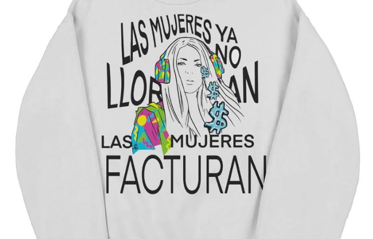 Se agotó el buzo que Shakira sacó a la venta con su frase "Las mujeres ya no lloran, las mujeres facturan" | Actualidad
