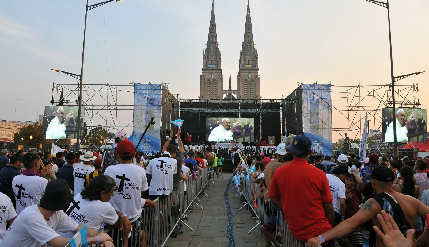 Una multitud celebró en Luján los primeros 10 años del papado de Francisco | Actualidad