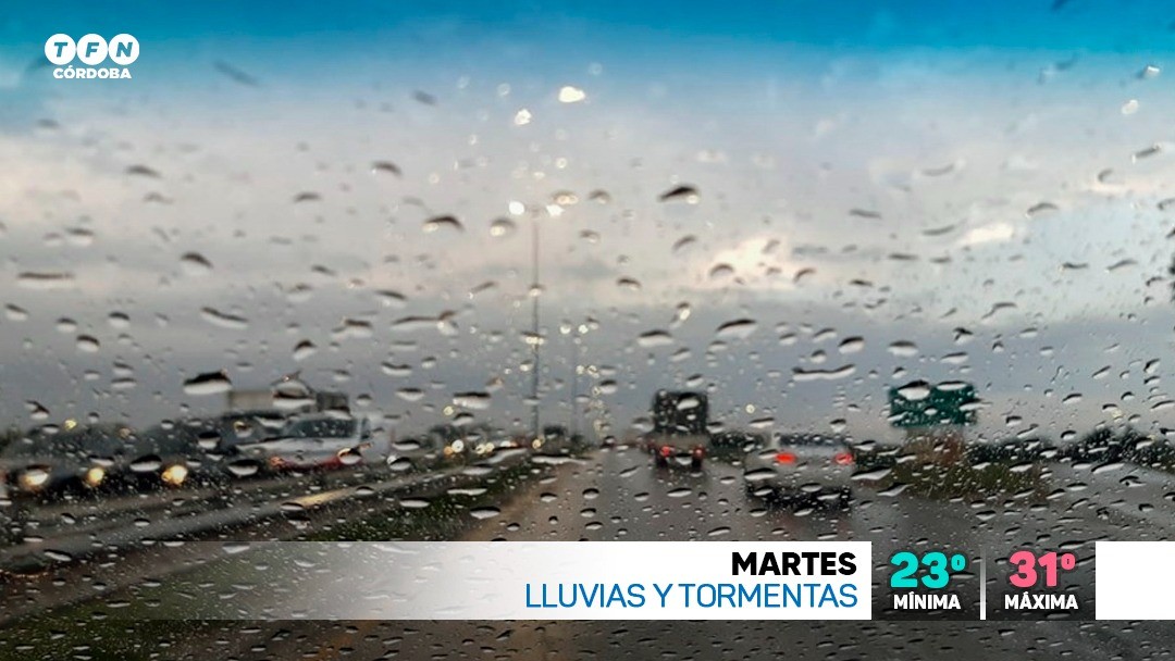 Alerta por tormentas y posible caída de granizo para el suroeste de Córdoba | Córdoba