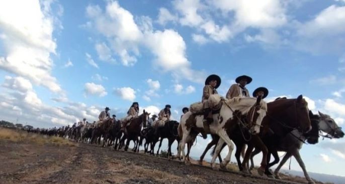 Cabalgata de la Fe a la Difunta Correa: Un jinete le pegó un rebencazo a un hombre que terminó internado | Actualidad