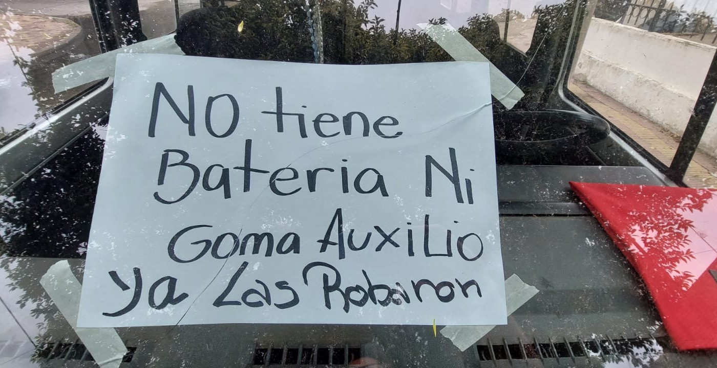 No hay cartel que pare a los ladrones: igual le robaron | VIDEOS TFN CORDOBA
