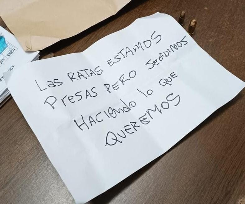 Con dos balas y un mensaje mafioso amenazaron al intendente de Venado Tuerto | Actualidad