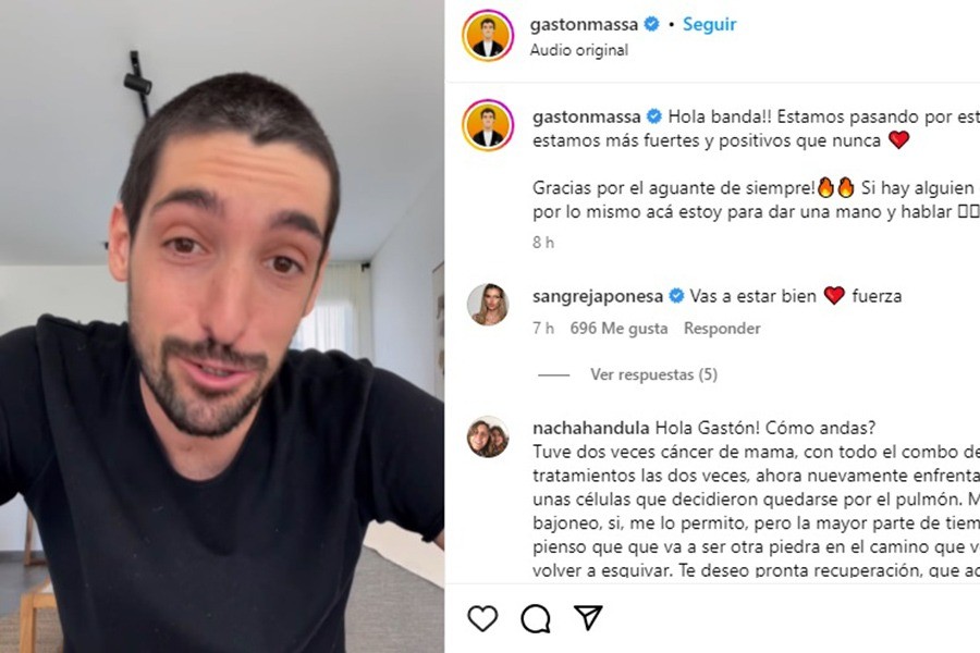 El influencer cordobés Gastón Massa contó que padece cáncer | Córdoba