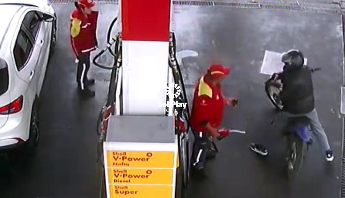 Video: playero de una estación de servicio evitó un robo a las trompadas | Internacionales