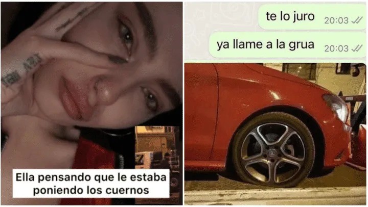 Toxicidad extrema: un hombre pinchó la rueda de su auto y su novia pensó que la engañaba | Internacionales