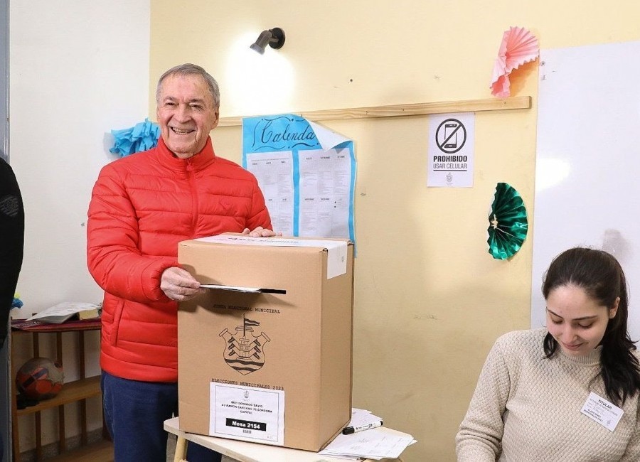 Schiaretti alentó a votar a intendente | Córdoba