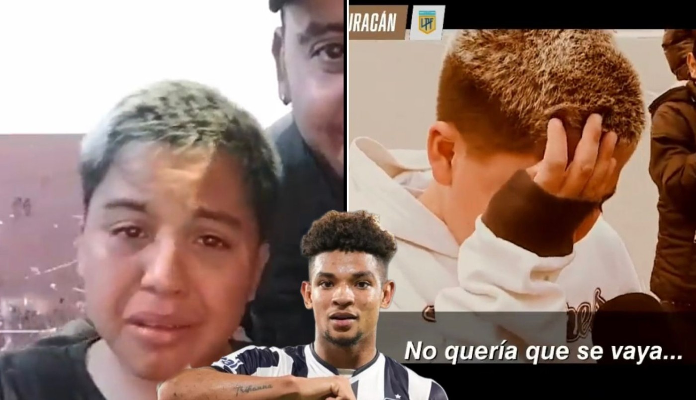 Emotivo contacto de Valoyes con Valentino, el niño que lloró por su partida de Talleres | Córdoba