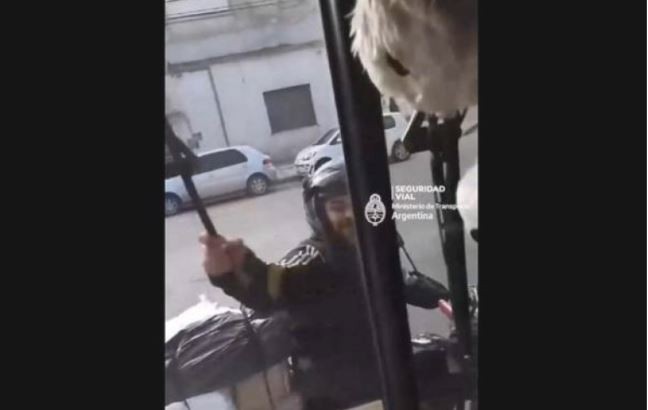 Un motociclista agredió a un colectivero y le sacaron la licencia de conducir | Actualidad