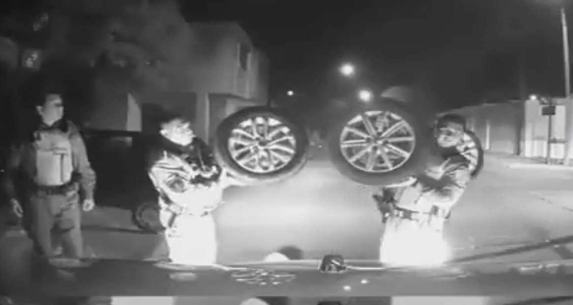 Video: un detenido tras persecución policial por el robo de cubiertas | Córdoba