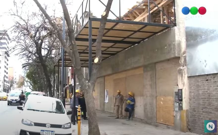 Se derrumbó una pared y un trabajador resultó herido | Córdoba