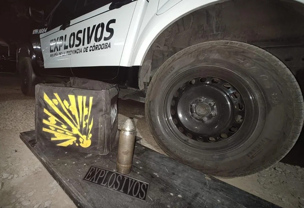 Córdoba: Secuestran un proyectil de uso militar | Córdoba