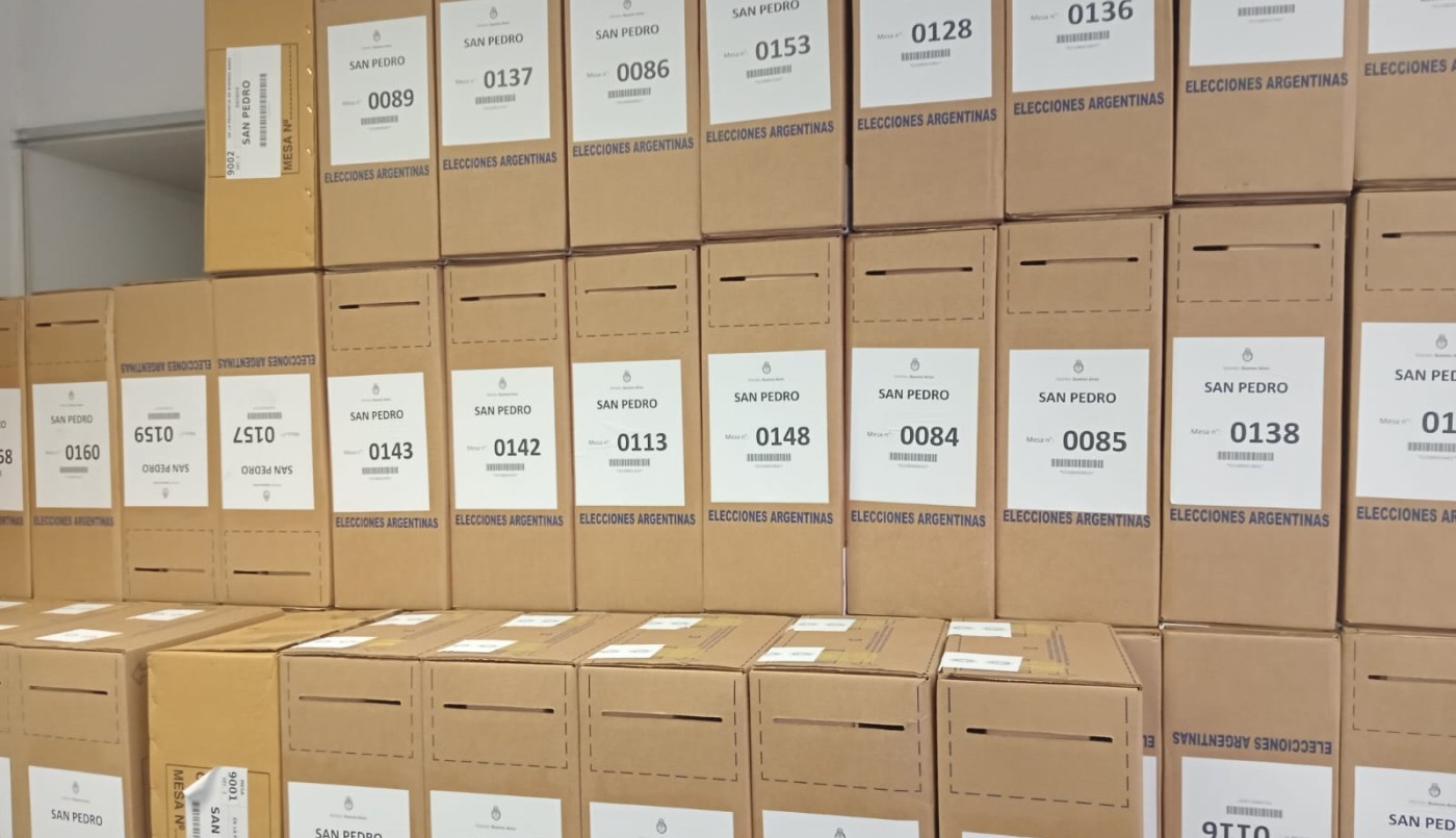 Este jueves comienzan a distribuir las urnas de cara al domingo electoral | Córdoba