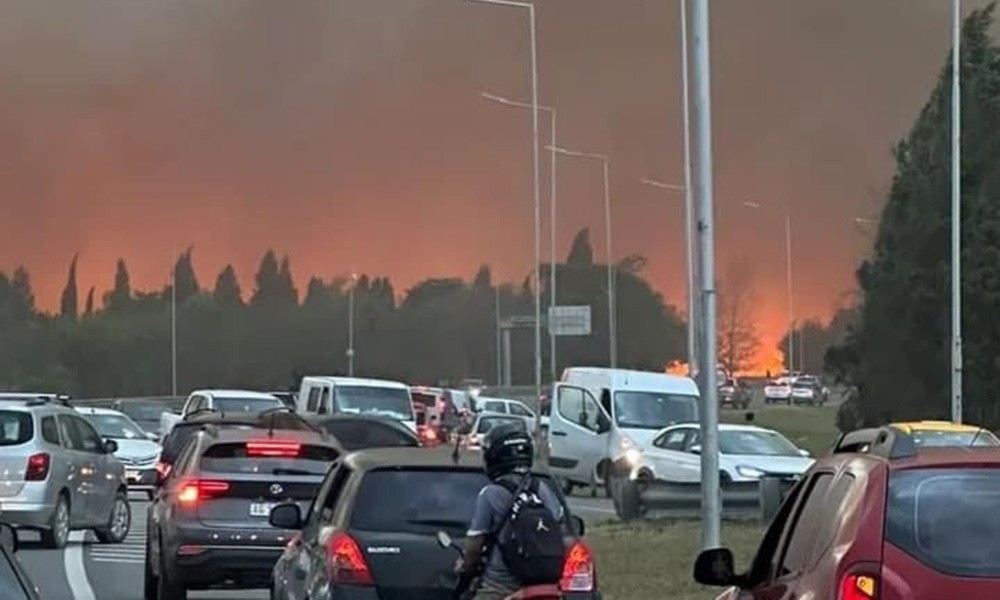 Incendio forestal en la zona de Malagueño | Córdoba