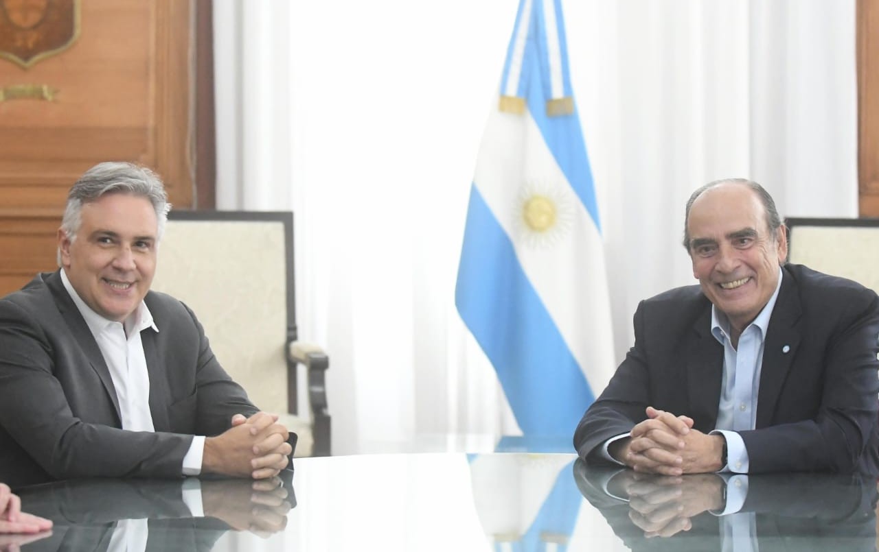 El gobernador Martín Llaryora se reunió con el ministro Guillermo Francos | Córdoba