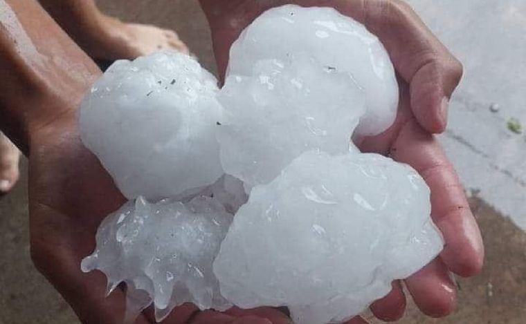 Fuerte temporal de lluvia, viento y granizo en Río Cuarto y el sur de Córdoba | Córdoba