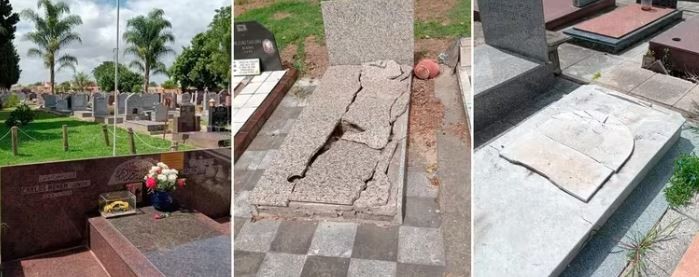 Vandalizaron las tumbas de Carlos Menem y su hijo en el cementerio islámico de La Matanza | Actualidad