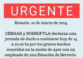 Jornada de duelo y protesta por el asesinato del playero en Rosario | Actualidad
