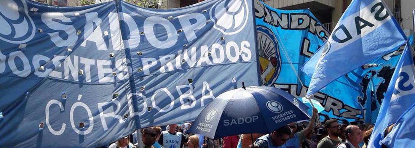 Paro docente: SADOP se une al paro del próximo jueves convocado por UEPC | Córdoba