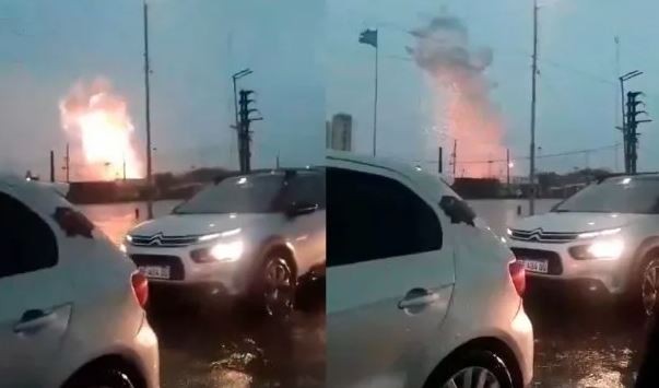 Laferrere: explosión tras la caída de un rayo en medio del temporal que azota al AMBA | Actualidad
