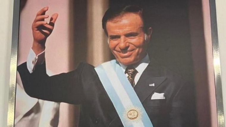 El gobierno de Milei colocará el busto de Menem en la Casa Rosada | Actualidad